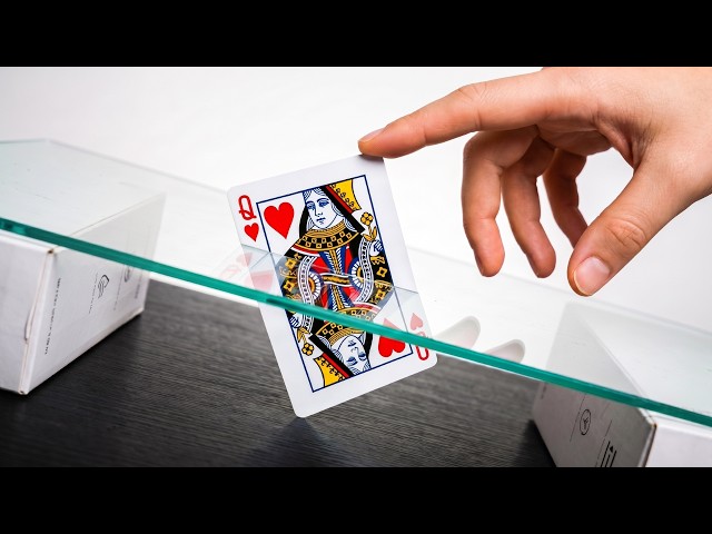 Card Through Glass - Magic Trick Revealed