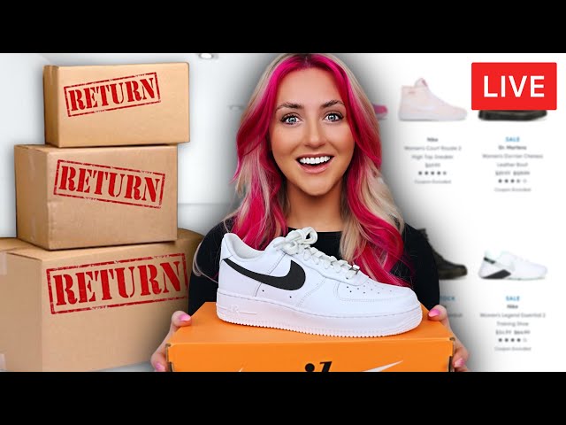 I Bought Shoe RETURNS for CHEAP 🔴 LIVE STREAM 🔴