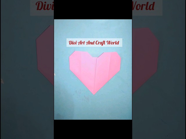 How to make origami Heart ❤️ | Paper Heart #shorts
