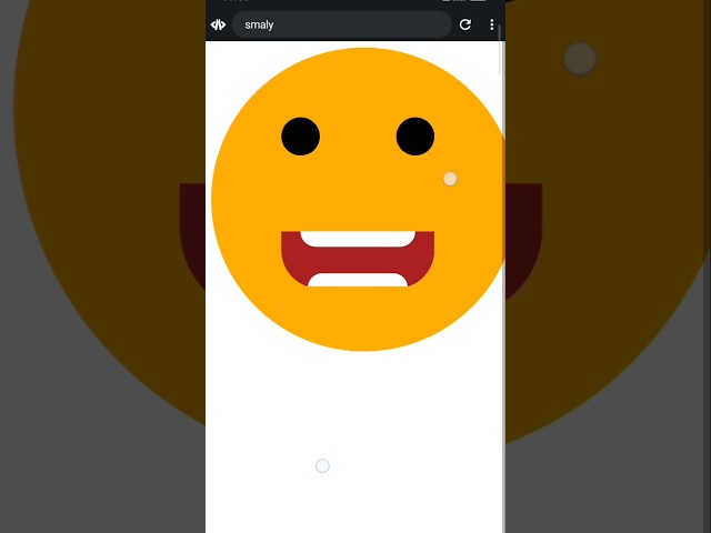 Create a Smiley Face Using Only HTML & CSS 😍 | CSS Mini Project | Code With Piyush #codelife #css3