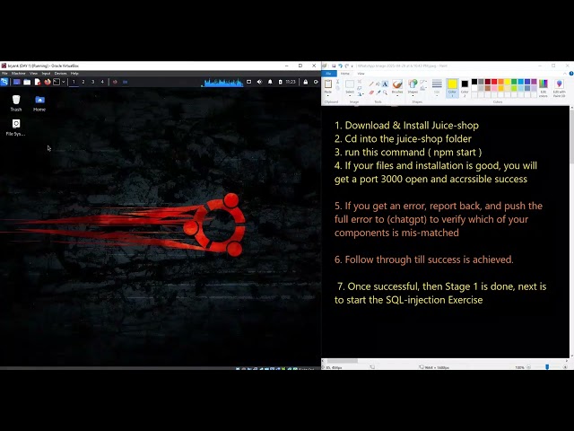 SQL Injection - Juice Shop Installation Part 1