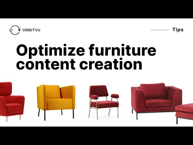 How to optimize visual content creation process for furniture I Furniture Studio