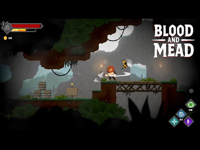 Raw Gameplay from my Indie Game - Blood And Mead