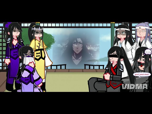 MDZS spiritual weapons react to their masters//Mo Dao Zu Shi react// MDZS React.//