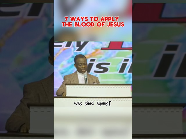 How to use the Blood Of Jesus