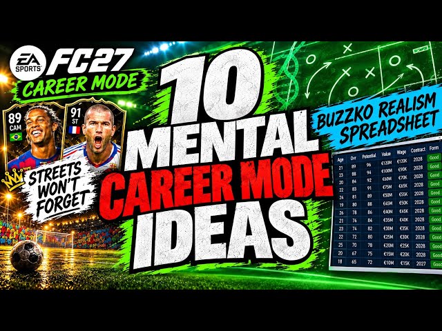FC27 Career Mode has never been SOO REALISTIC!!