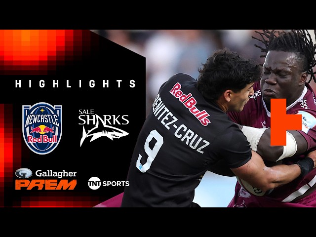 INCREDIBLE COMEBACK! 😳 | Newcastle Red Bulls vs Sale Sharks | Gallagher PREM Rugby Highlights