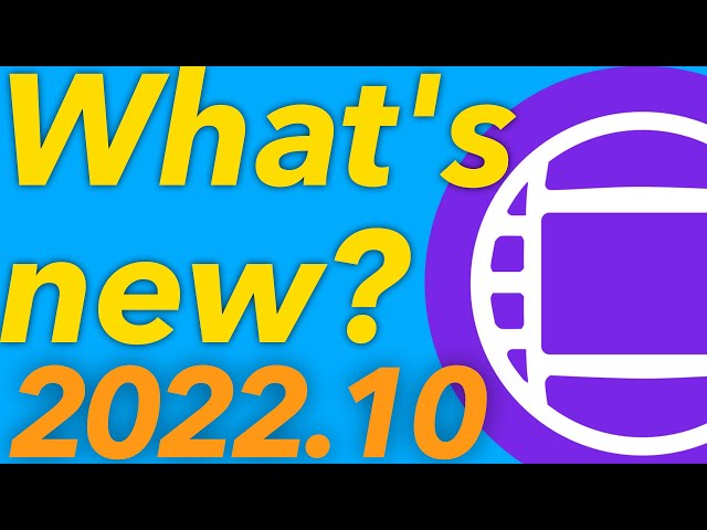 What's new in Media Composer 2022.10?