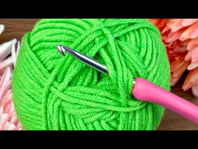 1 ROW, NEVER SEEN Before! The Easiest Baby Blanket Crochet Stitch Ever! Easy Crochet Pattern