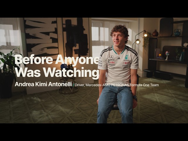 Kimi Antonelli on being smuggled into the pit lane at age 8