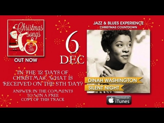 Christmas Songs - Advent Calendar - 6th December (Dinah Washington)