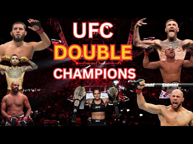ufc two division champions|the legends who conquered multiple weight classes|ufc|mma