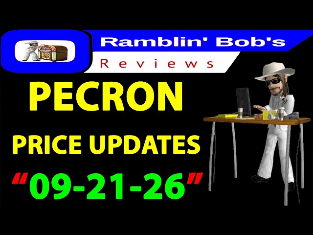 PECRON Price Updates !!!!! (09-21-26) + PROMO CODES to help save you some extra money !!!!!
