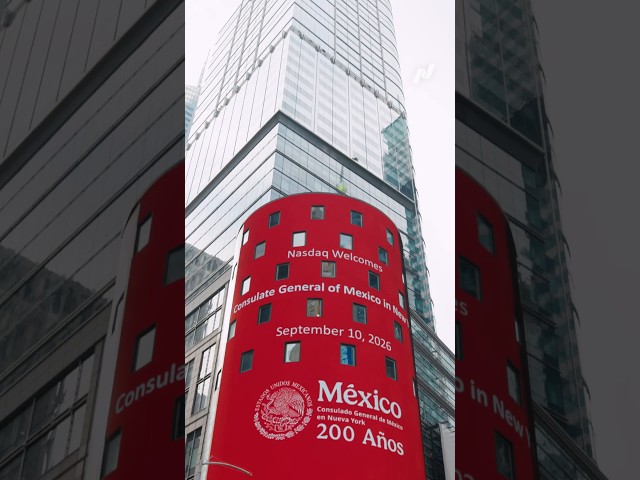 Nasdaq celebrates the Mexcian Consulate's 200th Anniversary