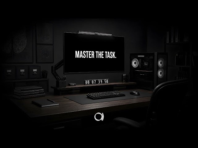 MASTER THE TASK | Focus Music 40Hz for Learning & Problem Solving