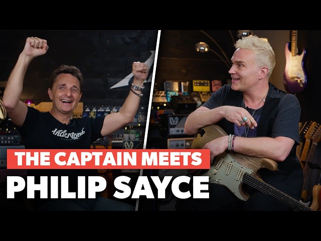 The Captain Meets Philip Sayce!