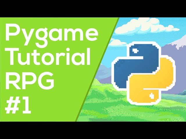Pygame RPG Tutorial #1 - Pygame Tutorial