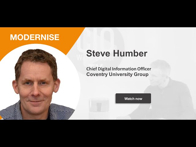 CIO WaterCooler TV - Modernise