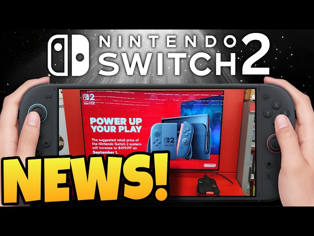Nintendo Just Revealed an Interesting Switch 2 Patent! + New Game Leaks HIT!