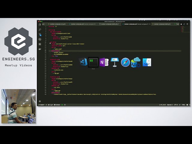 Azure Kubernetes Service (AKS) 2 - Stitch Multi container apps with Docker-compose