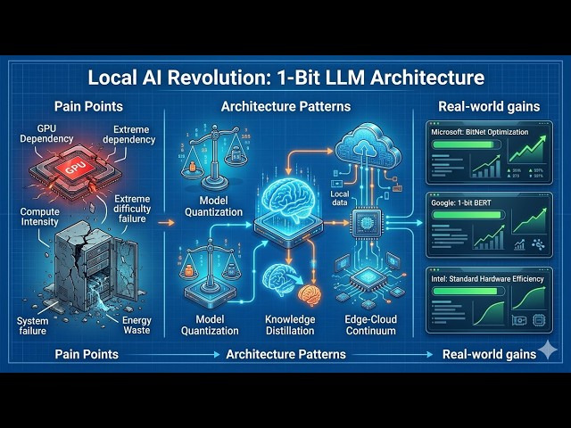 Run AI Without GPUs: The 1-Bit LLM Revolution (BitNet) | The Agentic Architect