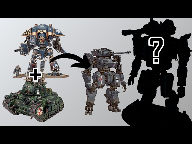 Kitbashing a Rogal Dorn TANKHEAD