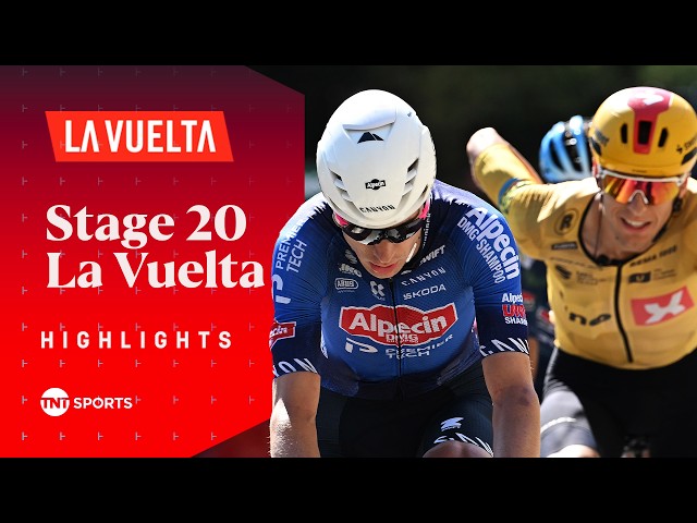 TURNING BACK THE CLOCK! 😮‍💨 | Men's La Vuelta Stage 20 Race Highlights | TNT Sports Cycling