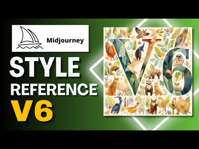 How To Use STYLE RANDOM In Midjourney V6 (Using Style Reference)