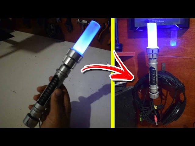 Sabre de Luz Luminaria! Como fazer!