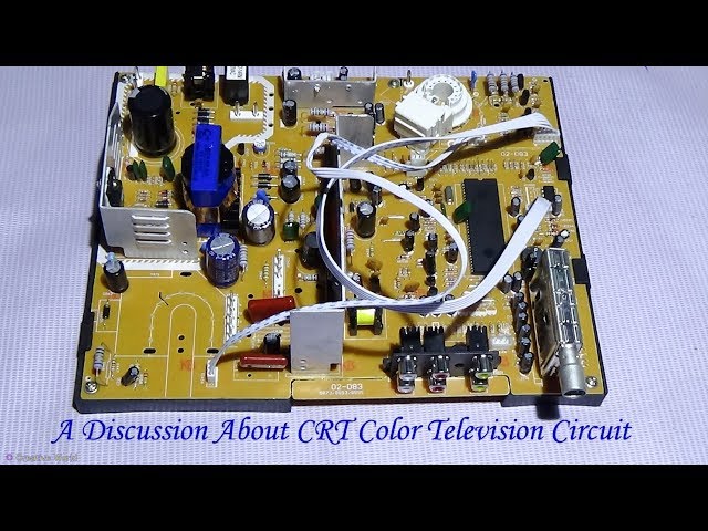 A Discussion About CRT Color Television Circuit / PCB - Must See (Bengali tutorial)