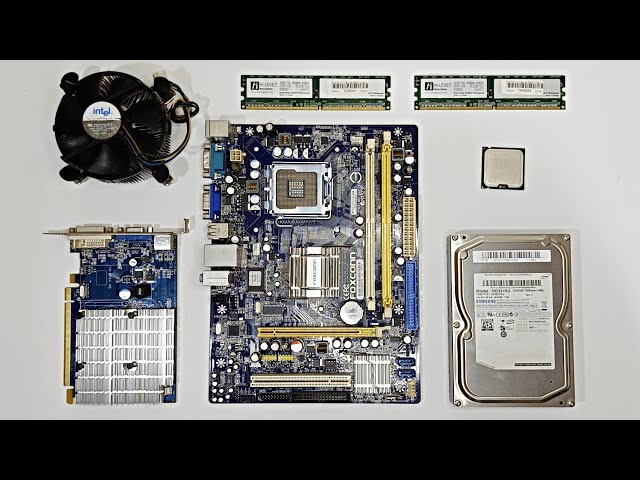 Pentium E6600 + ATi HD2400 PRO Retro PC Build! | Test in 10 Games #26