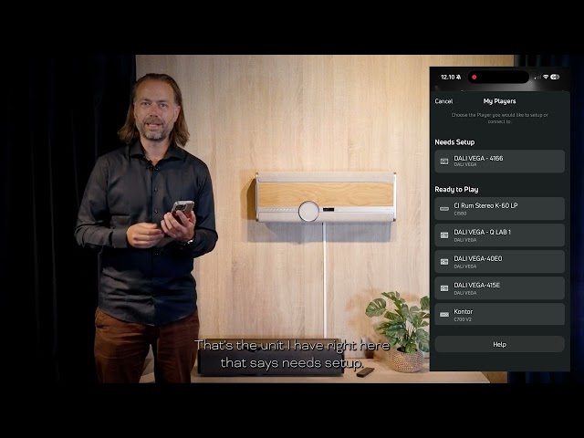 DALI VEGA Tutorial - How to connect to your network