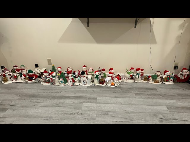My Hallmark Singing Dancing Snowmen Complete Collection 2003-2025 ☃️🎶