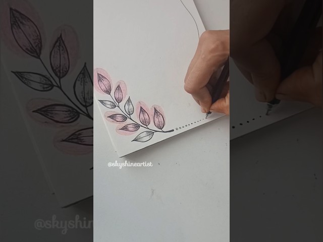 "Aesthetic Front Page Design🎋"#shorts #youtubeshorts