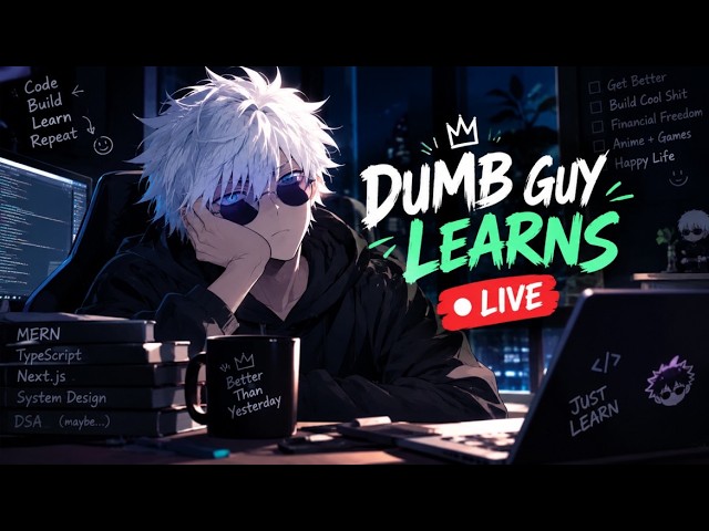 DUMB GUY LEARNS SYSTEM DESIGN + OPERATING SYSTEMS 😭 | LIVE CODING & LEARNING