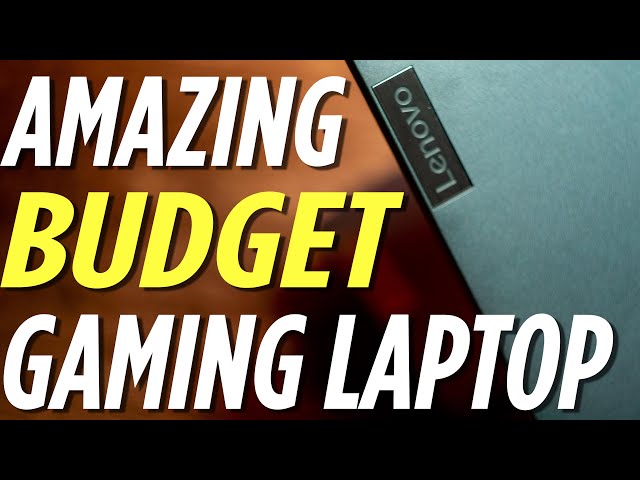 The ONLY Budget Gaming Laptop I Would Buy - Lenovo IdeaPad Gaming 3