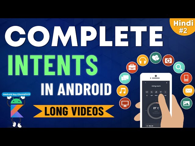 Intent in Android - Types of Intents & Data Passing Using Intents - Android Development Course #03
