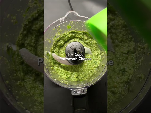 How to Make FRESH PESTO #shorts