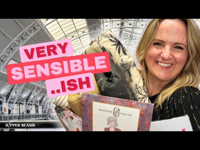 My London Stitch Festival Haul | A Much Needed Sewing Motivation Boost!