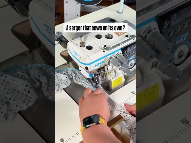 Jack overlock machines available in 3, 4, 5, and 6-thread versions