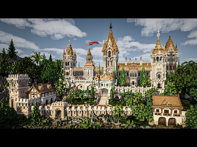 Minecraft - Incredible Spanish Castle with Roman Ruins