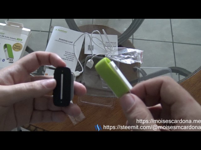 Unboxing Avantree Leaf - Bluetooth aptX Low Latency Transmitter Sound Card