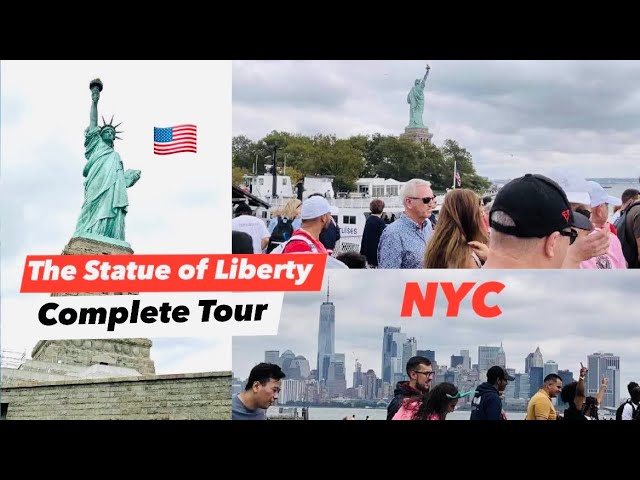 Statue of Liberty Tour at Liberty park, New York, USA | Complete tour of cruise ship, Ellis Island