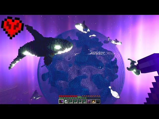 Building SpaceWhales In Minecraft Hardcore