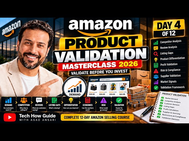 Why Most Amazon Products Fail (And How to Avoid It) Validation Guide | Masterclass Day 4