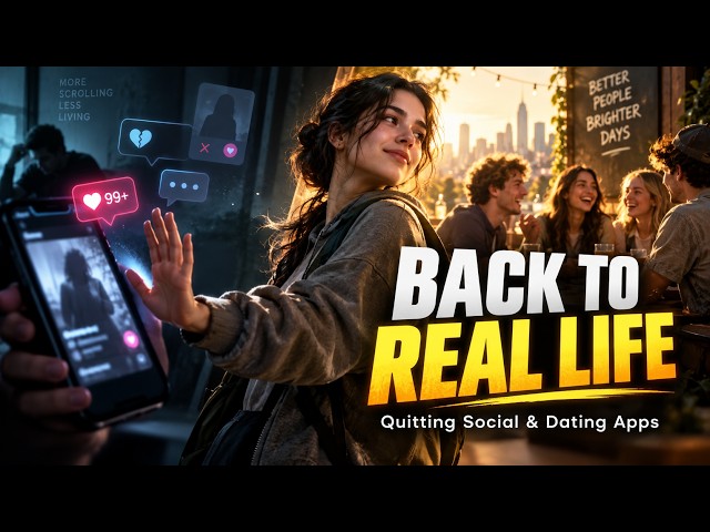 Why Gen Z Is Quitting Social Media & Dating Apps 📵🏃‍♂️ | The "In Real Life" Revolution Explained ⚡