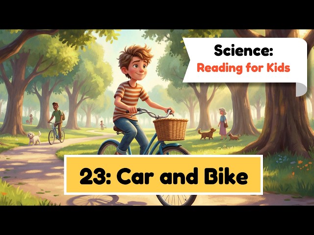 I'm a Scientist 23: Car and Bike | English for Kids