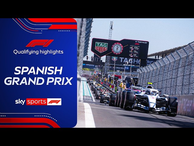 Spanish Grand Prix Qualifying Highlights