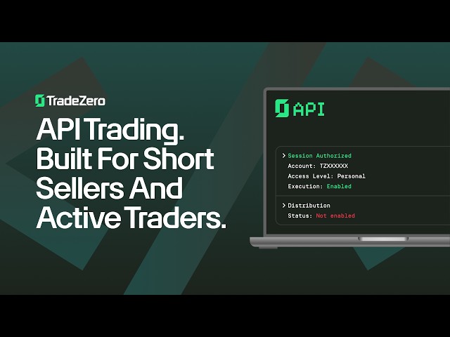 API Trading: Built For Short Sellers And Active Traders