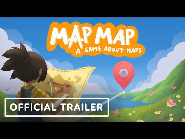 Map Map: A Game About Maps - Official Launch Trailer | Thinky Direct 2026